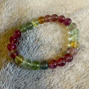 Natural crystal bracelet